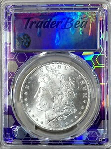 1879-S �����K����� MS64 PCGS �g���[�_�[�x�A�z���_�[ �f���炵������ƋP��