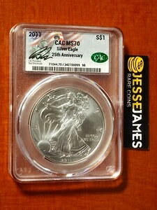 2011 $1 AJ Vo[ C[O CAC MS70 EhWFEbL MTC胉x