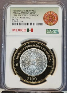 2014N LVR Vo[ 100y\ 1914N VbNXX^[Y fS NGC PL 70 p[tFNV 