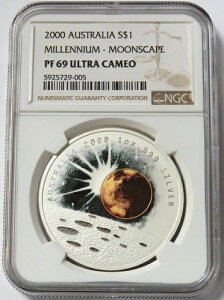 2000N I[XgA 1h ~jA Vo[ - ʕi J[RC NGC PF 69 UC