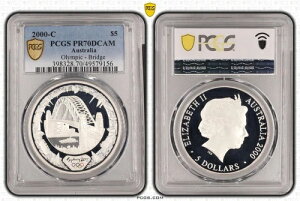 2000N Vhj[IsbN IynEX 1IX Vo[ v[tRC PCGS PR70DCAM
