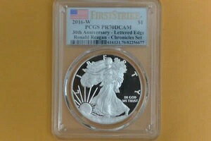 2016�N W�v���[�t �V���o�[�C�[�O�� ���[�K���R�C�� �N���j�N���Z�b�g PCGS PR70 DCAM FS