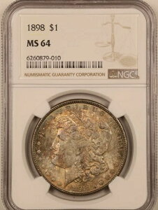 1898�N 1�h�� �����K����� MS64 NGC 6260879-010 �g�[��