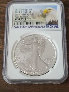 2021-S PF70 o[X AJ Vo[ C[O fUC Zbg fBO T2 NGC C[O RA