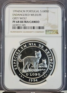 1994 |gK Vo[ 1000 GXN[h nCCIIJ~ NGC PF 68 Eg JI 󏭕