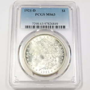 1921 D PCGS MS63 - ␻Kh - 1hčRC #45162A