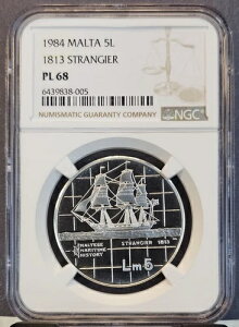 1984 �}���^ �V���o�[ 5 ���� �}���^�C�� �q�X�g���[ 1813 �X�g�����W���[ NGC PL 68 �g�b�v�|�b�v 1