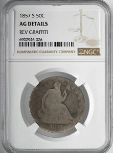 1857-S 50Zg Ȍ^n[th NGC AG ڍׁuo[XOtBeBv #6902946-026