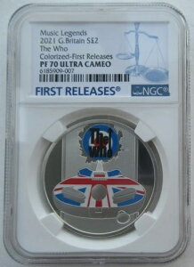 NGC PF70 CMX UK 2021 ~[WbNWFh UEt[ Vo[RC 1IX S2P COA