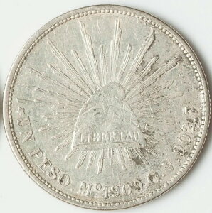 ���L�V�R 1909 Mo GV 8 Reales CH XF - �������\��!