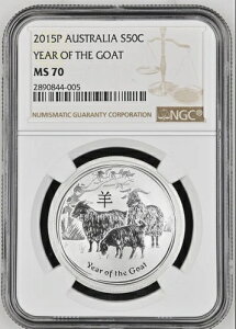 50Zg 2015N I[XgA N  UNC NGC MS70
