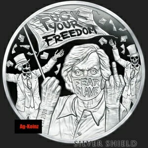 1�I���X 2021 F**k Your Freedom �v���[�t �V���o�[�V�[���h COA�A�{�b�N�X�t�� NWO �J�����}�X�N AG