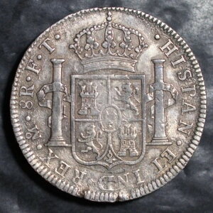 メキシコ(植民地スペイン)8レアル 1802 FT - 8枚銀貨 -