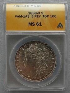 1888 O MS61 V-1A3 "E" Rev Clshd OA_Cu[N "R" \tgRiO[XjWOWgbv100