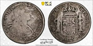 1797 Mo FM 8 REALES MEXICO KM#109 PCGS VF �ڍ� #45481238 �f���炵���`���b�v�}�[�N!