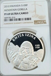 2010N _ Vo[ 100t }EeS NGC PF 69 EgJI 󏭃RC