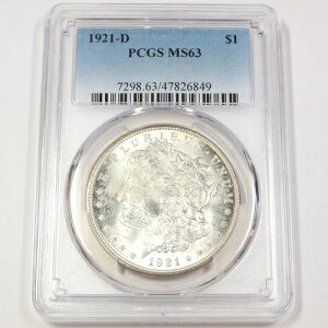 1921 D PCGS MS63 - ␻Kh - 1hčRC #45162A