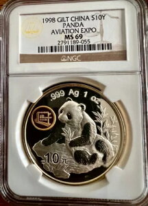 1998N p_ MgVo[ 10N q󔎗 MS69 NGC MS 69