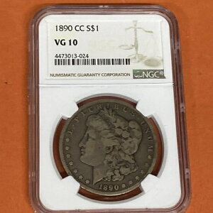1890�N�`CC $1 NGC VG10