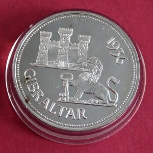 エドワード8世 1936年 ジブラルタル ピエフォート シルバー プルーフパターン クラウン - ミル仕上げ