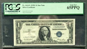 1935E 1hݏؖ []STAR[] Fr 1614* [] PCGS 65 GEM PPQ [] *FubN