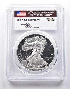 PR70DCAM 2016-W �A�����J�� �V���o�[ �C�[�O�� FS �}�[�J���e�B �T�C������ PCGS *8751