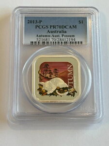 2013 P I[XgA I[XgA $1 Vo[ 1 IX XNGA I[^ |bT PCGS PR 70 DCAM