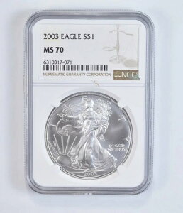 MS70 2003�N �A�����J���V���o�[�C�[�O�� - NGC - �p�[�t�F�N�g�u���E�����x��