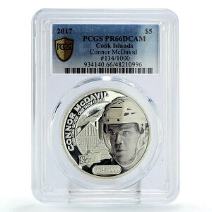 �N�b�N���� 5�h�� �A�b�p�[�f�b�L �R�i�[�E�}�N�f�C�r�b�h �z�b�P�[ PR66 PCGS ��� 2017�N