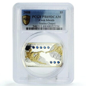 �N�b�N���� 5�h�� �A�_���E�N���G�C�V���� �V�X�e�B�[�i��q���A�[�g PR69 PCGS ��� 2008�N