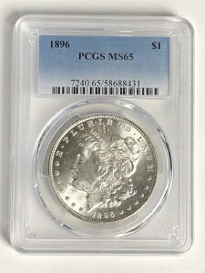 1896N [K 1h uPCGS MS65v - NȃzCg̔ʎdグ/|Cg - ǍD