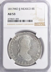 1817 Mo JJ LVR 8 A Vo[ KM-111 NGC AU53