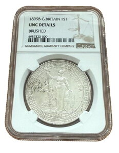 CMX  1899 B fՃh $1 NGC UNC ڍ - 2