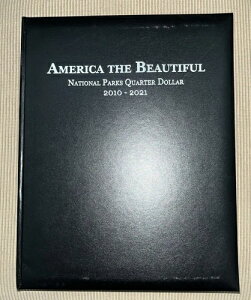 2010-2020 アメリカ・ザ・ビューティフル・クラッド 25セントプルーフ・ラン - シルバーアルバムブック