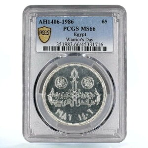 �G�W�v�g 5�|���h ��m�̓� ������ �R ��� MS66 PCGS 1986�N