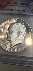 1972 S PR70DCAM 1h ACNEAC[n[ 40%  ICG fB[vJI