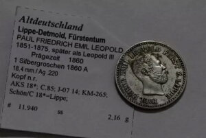 ?? ???? �h�C�c ���b�y�E�f���[���h 1 �O���b�V�F�� 1860 �V���o�[ �V���[�v�ȃf�B�e�[�� B79 #5979