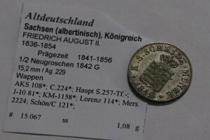 ?? ???? �h�C�c �U�N�Z�� �n�[�t�O���b�V�F�� 1842 G �V���o�[ �V���[�v�f�B�e�[�� B79 #Z3351