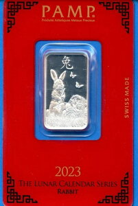2023 PAMP �X�C�X 10g .999 �V���o�[�o�[ �E�T�M ���A�� �V���[�Y #07 ���̓J�[�h