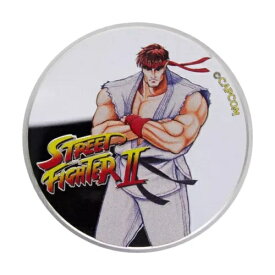 2021年 フィジー ストリートファイターIIシリーズ リュウ 1オンス .999 シルバープルーフ