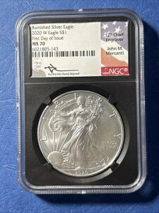 2020-W o[jbVhVo[C[Oh NGC MS70 FDOI WEME}[JeB TC