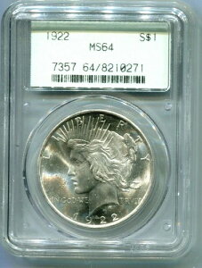 1922N s[X Vo[ h PCGS MS64 I[hO[ z_[ OGH 4s GEN 2.1 