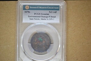 (1652�N��-1674�N) ���p�g���b�N�E�t�@�[�V���O - PCGS Fine Details. Martin 3c.2-Fb.2. R.6