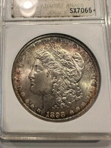 1898-O K ANACS MS 65