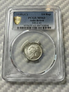 ChECMX 1840N (C) 1/4s[ BNgA - PCGS MS63