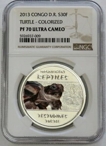 2013�N �V���o�[ �R���S 30�t���� �J���[���^�[�g�� 20�O���� �v���[�t�R�C�� NGC PF 70 UC