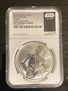 2017�N �j�E�G �X�^�[�E�H�[�Y C-3PO �v���[�t 1�I���X �V���o�[ NGC PF70 �E���g���J���I $2