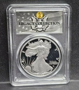 2022�N W�v���[�t �V���o�[�C�[�O�� PCGS PR70 DCAM �}�O�i���E�I�v�X ���K�V�[�R���N�V�������x��