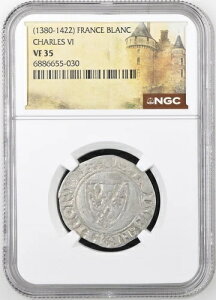 �V������6�� �t�����X ��� �u�����E�Q�i�[ 1380-1422 NGC VF35 ���W�����k�E�_���N����
