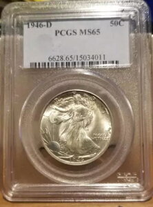 1946N D 50Zg Vo[ n[th oeBEH[LO PCGS MS-65